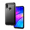 Carbon Fiber Case For Xiaomi Redmi 5 Plus 5A 6 6A 7 7A 8 8A Redmi Note 4X 5 6 Pro S2 Soft Silicone Shockproof Phone Back Cover