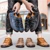 Men Leather Shoes Outdoor Comfortable High Quality Fashion Soft Homme Ankle Non-slip Flats Casual Moccasin Handmade Big Size 48