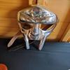 Маска MF Doom Гладиатор Безумный Злодей Стальное Лицо 18G лицевой Доспех Средневековый Шлем, Хэллоуин
