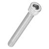 10pcs M6 Hex Socket Bolts, 304 Stainless Steel, 1 X 50mm, Fully Threaded Cap Screws, Allen Socket Drive, Hex Screws for Machinery, Equipment Re