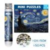 150PCS/Set Oil Painting Oil Painting Jigsaw Gifts Decompression Game Jigsaw Puzzles  Adult Children