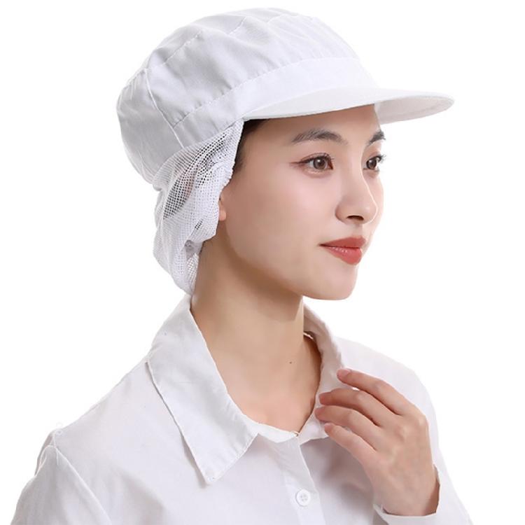 Дышащая шапочка для приготовления пищи с коротким козырьком, сетчатая кепка для парикмахерских и уборки, легкая, универсальная