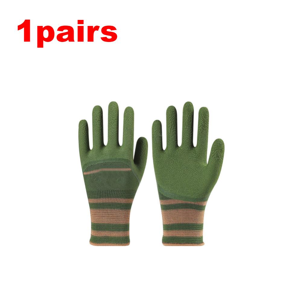 1-10 пар Профессиональные рабочие защитные перчатки для мужчин/женщин Садовые перчатки для обрезки Дышащие Водонепроницаемые Рабочие перчатки