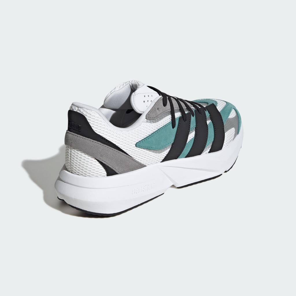 adidas Унисекс взрослые кроссовки LIGHTBLAZE бирюзовые размер см NJG58, белый/основной черный/пудровый (JR3462), +26,5