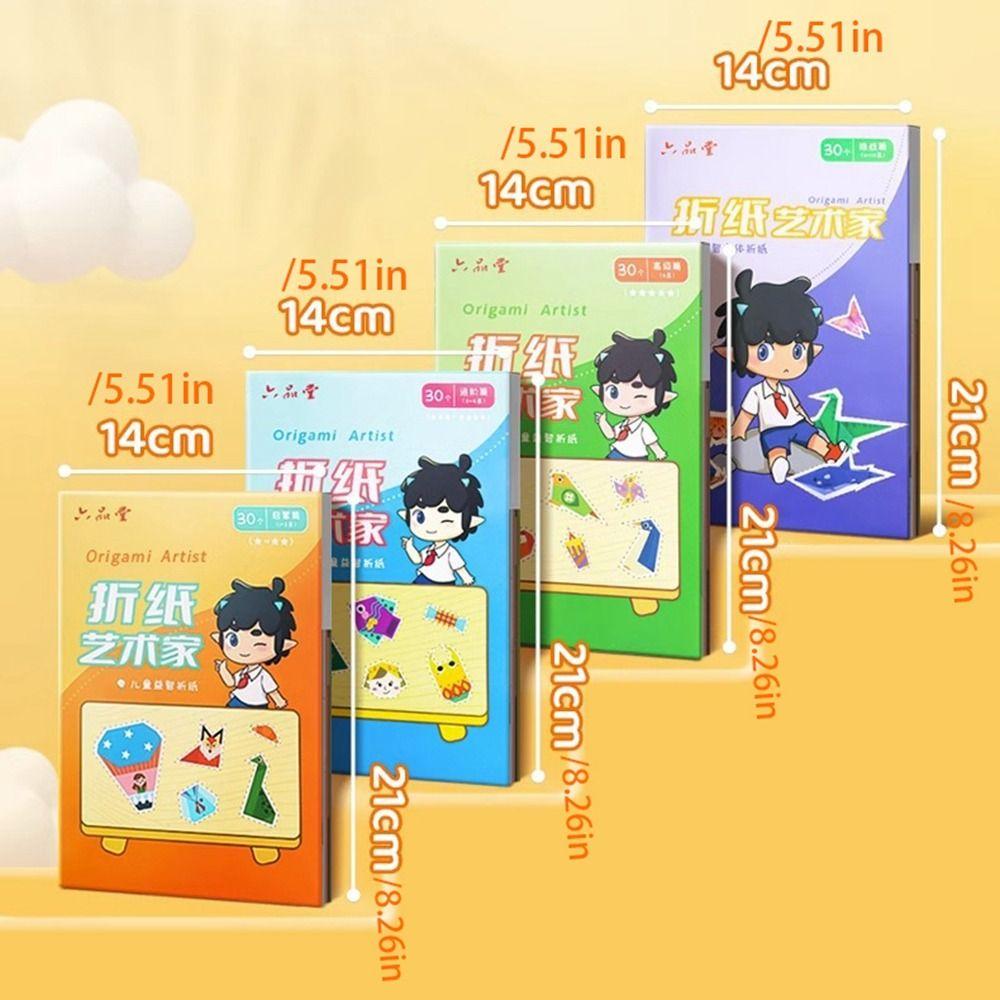 Игрушки для детского сада Оригами Бумажная книга 3D-головоломка DIY Craft Paper Взаимодействие родителей и детей