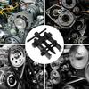 2 / 3 / 4 / 6 / 8 Inch Two Claw Puller Separate Lifting Device Pull Bearing Mechanic Hand Tools for Bearing Maintenance