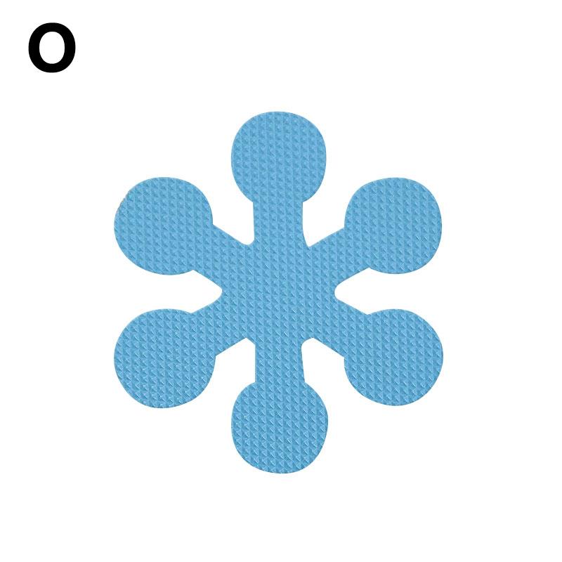 10 шт. снежинка для ванны, душа, самоклеящиеся наклейки безопасности, наклейки для ванной комнаты, нескользящие круглые