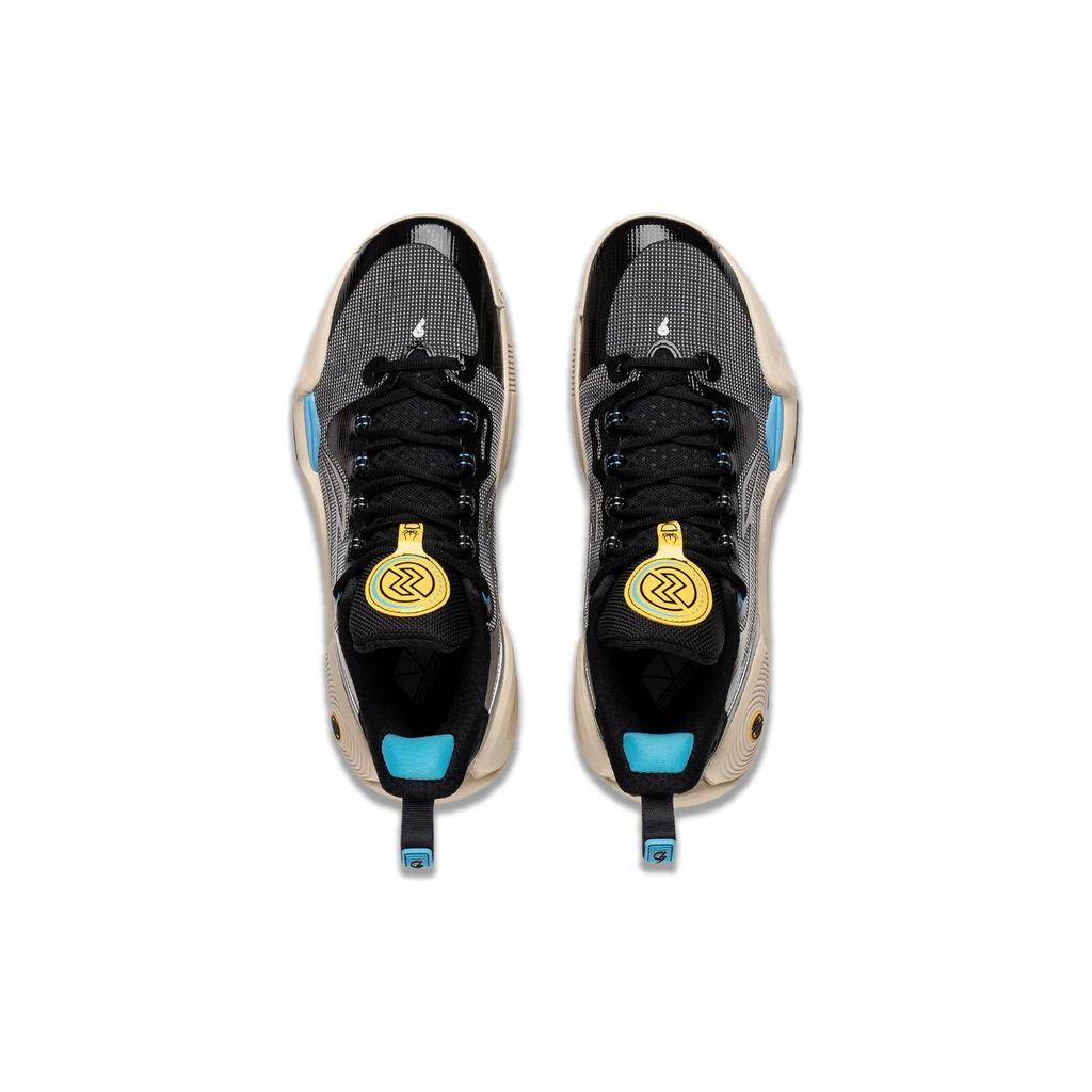 Баскетбольные кроссовки Li Ning Flash 9, удобные, универсальные, прочные, дышащие, низкие, мужские, черные, серебристые, ABPT001-3