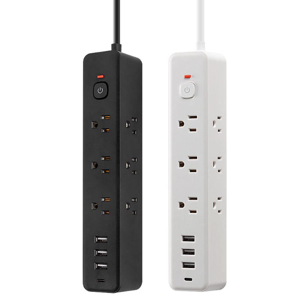 Multi Plug Outlet Extender 9 AC Outlets 3 USB A And 1 USB C PD Fast Charging Multi Plug Outlet Splitter For Home Office Travel