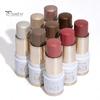 9 Colors Highlighter Contour Stick Long Lasting Waterproof Sweat-proof Non-Greasy Matte Finish Face Blush Makeup Stick Women Girls Makeup Tools