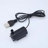 USB 5V Mini Submersible Water Pump, Quiet DC Circulation Pump for Aquarium Fish Tank, Hydroponics, Fountain with Cable