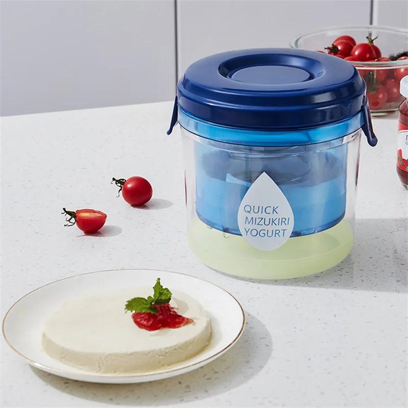 Фильтр для йогурта, многоразовый сепаратор сыворотки, многоцелевой домашний греческий йогурт, соевое молоко, сыр, сок, сито для слива влаги