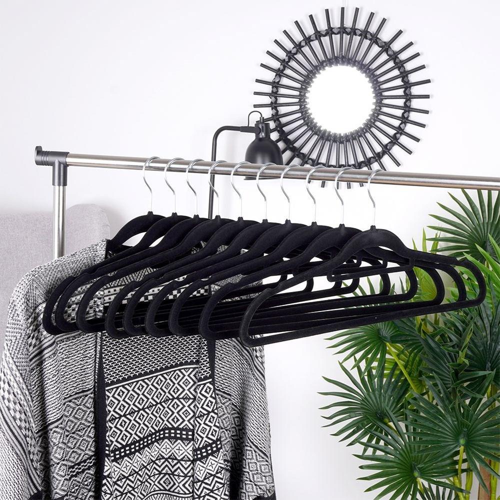 Velvet Clothes Hangers Set of 10