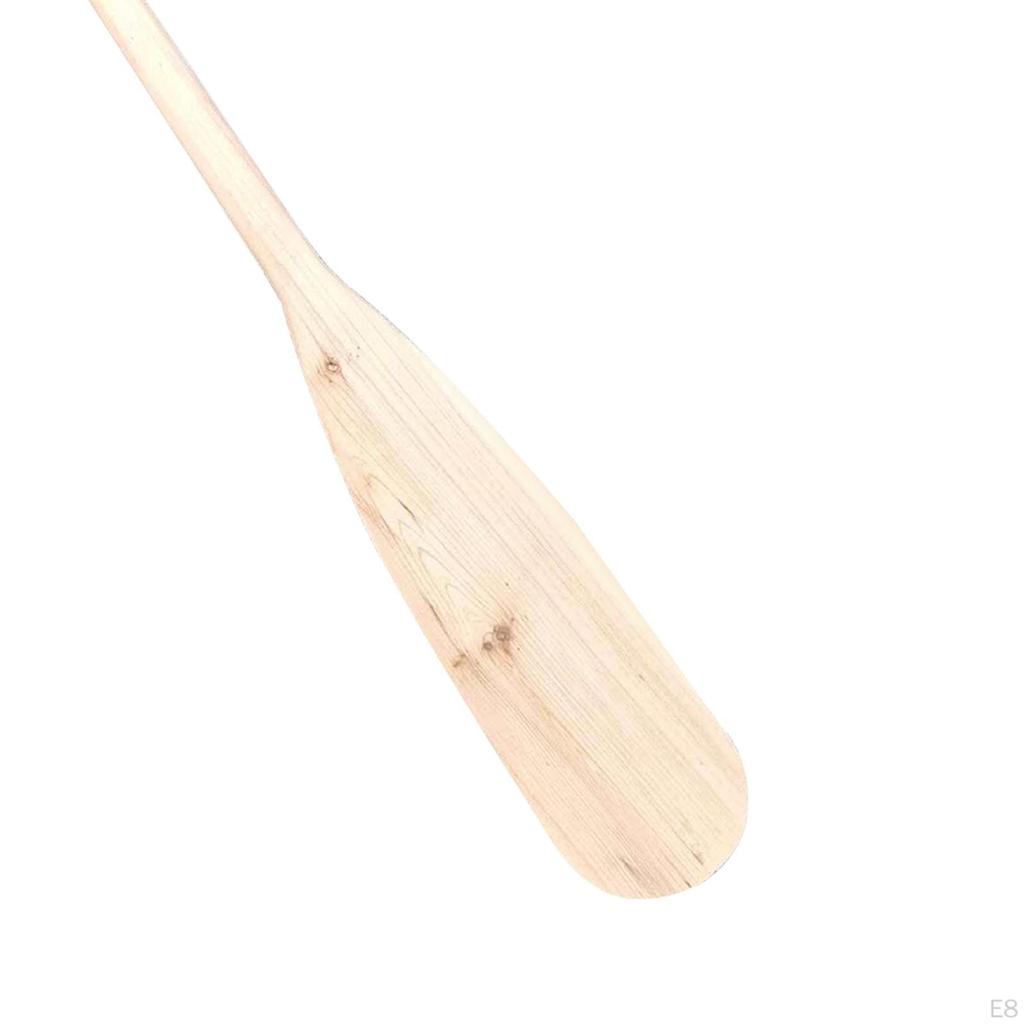 Wood Paddle Decoration Craft Handheld Unfinished Dragon Boat Oar for Kayak