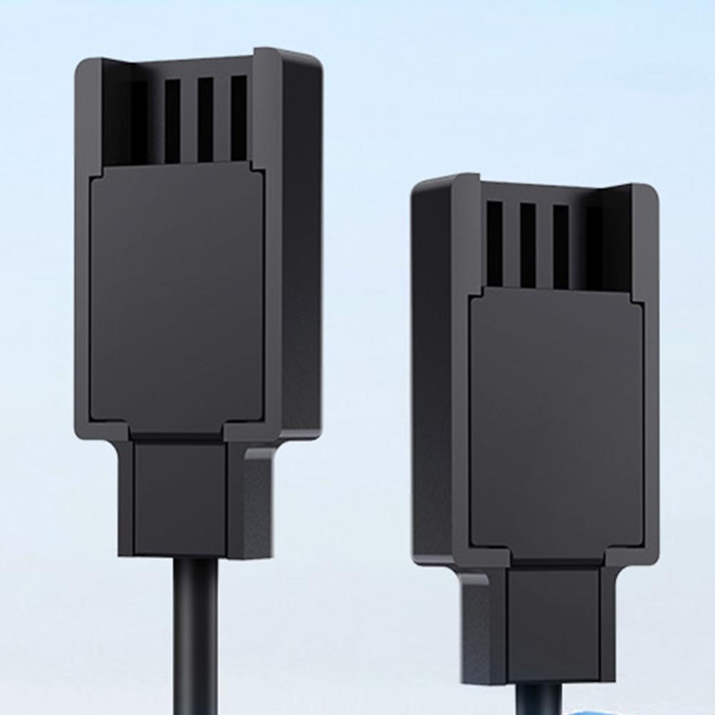 Portable Charger Cable for Joycon Controller 2.5M Travel Charging Cables Charging Cord for Switch Controller Charger