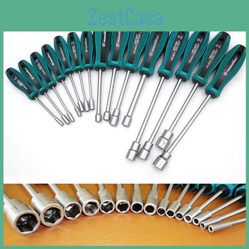 Премиум Металлический Торцевой Ключ Отвертка Шестигранный Ключ Гайковерт Набор Инструментов 3-14 мм