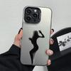 Сексуальный чехол для телефона с узором фигуры, подходит для iPhone 17 16 15 14 13 12 11 Pro/Max/Plus, противоударная задняя крышка