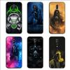 Чехол для телефона с противогазовой маской DJ Man для OPPO Find X5 X3 X2 A93 Reno 8 7 Pro A74 A72 A53, мягкий черный чехол для телефона