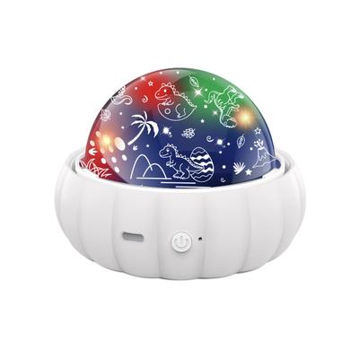 ROBOT PLAZA Проектор Планетарий для Домашнего Использования, Детский Звездный Проектор, Проекционная Игрушка Звездное Небо на Потолок, Подарок на День Рождения для Детей (белый)