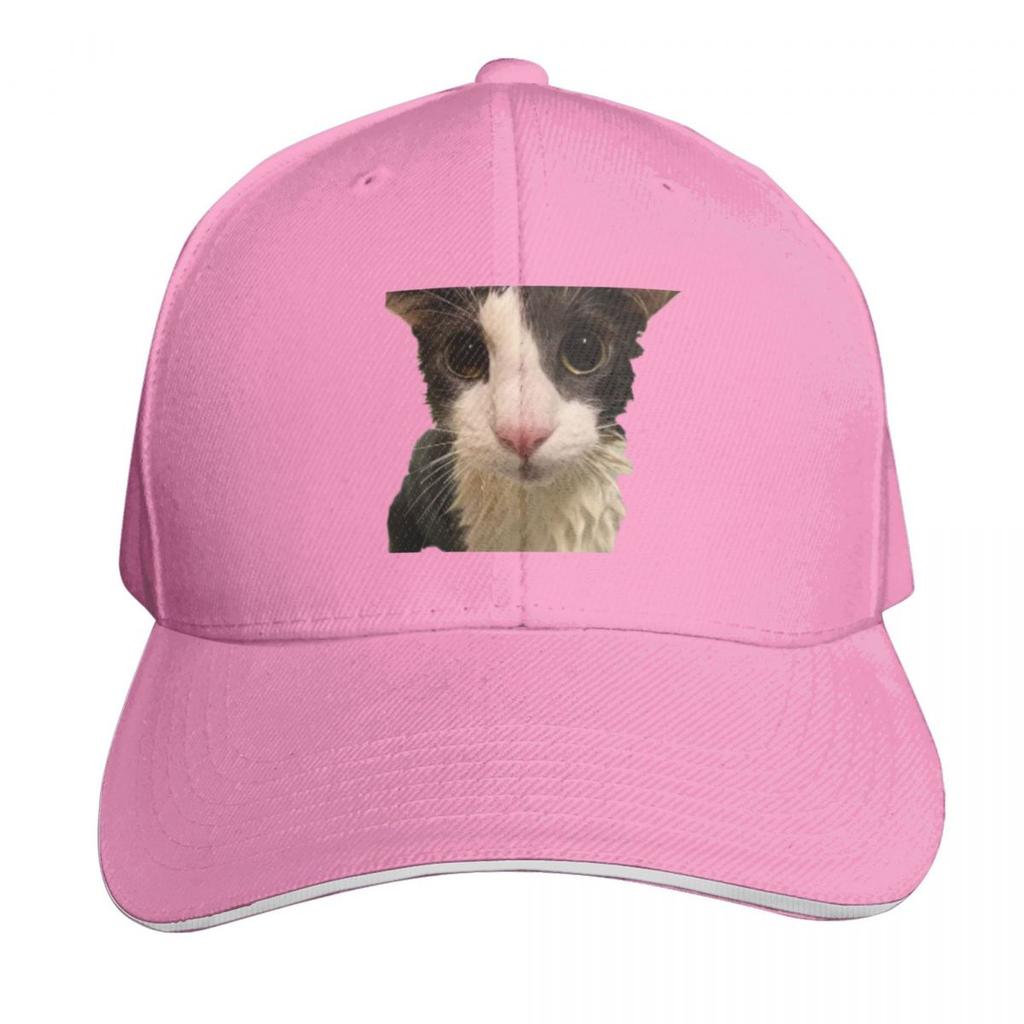 Soggy Cat Baseball Cap funny hat Rugby western Hat Fishing cap Womens  Unisexs