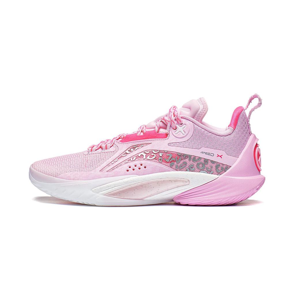 Баскетбольные кроссовки Li Ning Speed 10 Low top Мужские Розовые ABAT085-66