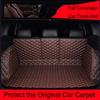 Full Coverage Car Trunk Mats for Jeep Renegade 2014-2020 Grand Commander 2018-2022 Interior Details Car Accessories