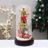 LED Tabletop Christmas Tree Mini with Light Decoration Desktop Ornament for