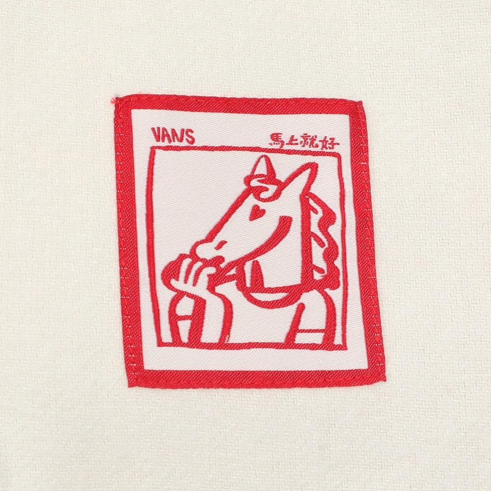 Vans x Bolin Shirt Jacket 'Year of the Horse Off White' Men's VN000W56DJR