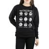 Disney Womens/Ladies Nightmare Before Christmas The Many Faces Of Jack Sweatshirt