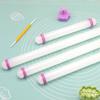 23/33/45/50cm Plastic Rolling Pin Kitchen Cake Baking Tool PP Non Stick Surface Stick Circled Household Sugar Dough Rolling Mach