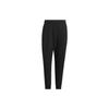 Solid Color Cuffed Loose Sweatpants Men Bottoms Black IA8104