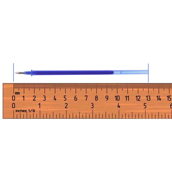 10pcs 0.35mm Black Blue Ink Magics Erasable Gel Pen School Stationery