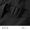 ELLE Французское мини-платье с V-образным вырезом и лямкой на шее, А-силуэта