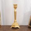 1pcs European-style Elegant Temperament Hotel Home Living Room Candle Holder, Metal Retro Long and Short Optional
