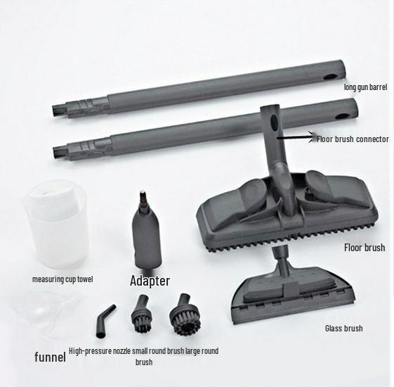 WJ528 Orsen Steam Cleaner Accessory Set: Round Brush, Copper Brush, Converter, Heating Plate