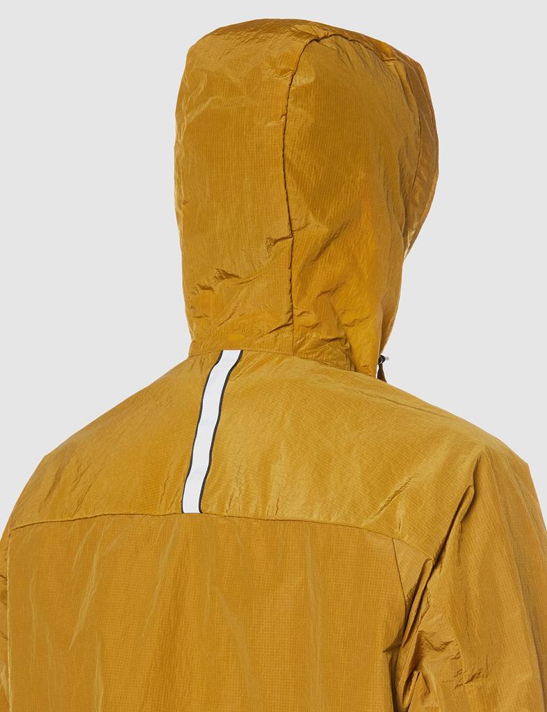 Куртка-анорак Adidas City Escape свободного кроя из рипстопа, цвет бронзовый страта, размер L, на молнии до середины. (BXF62), Мужской (IA9402),