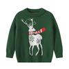 Fall and Winter Boys and Girls In Small Children's Children's Clothing Christmas Elk England Fashion Loose Pullover Sweater