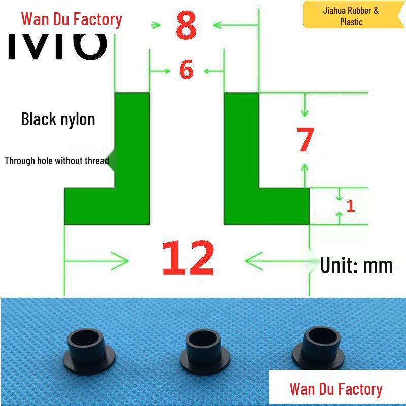 T-Shaped Nylon Insulating Bushing Spacer for M3-M35 Threads