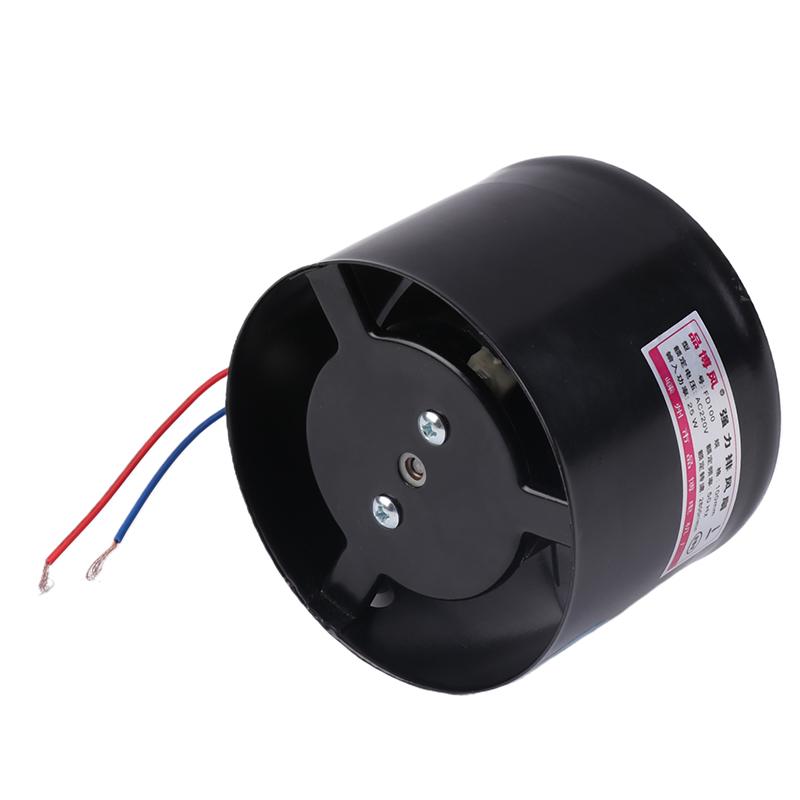 4-дюймовый вентилятор для дома, кухни, металлическая труба, вытяжной вентилятор, мини-вытяжка, ванная комната, туалет, настенный вентилятор, канальный вентилятор