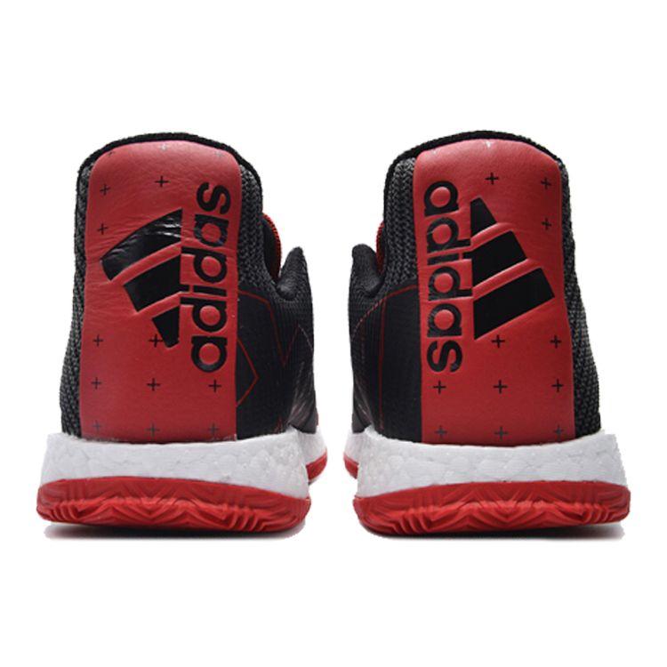 Adidas Harden Vol.3 Тканевая амортизация Прочные Низкие баскетбольные кроссовки Мужские кроссовки Черный Красный G54767