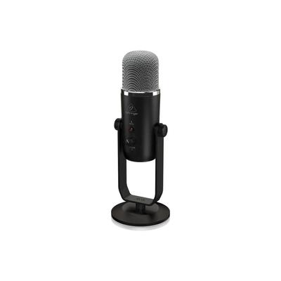 Behringer USB конденсаторный микрофон с USB аудиоинтерфейсом, все-в-одном, выбираемая направленность, выход на наушники BIGFOOT