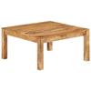VidaXL Coffee Table 80 X 80 X 40 Cm Solid Acacia Wood