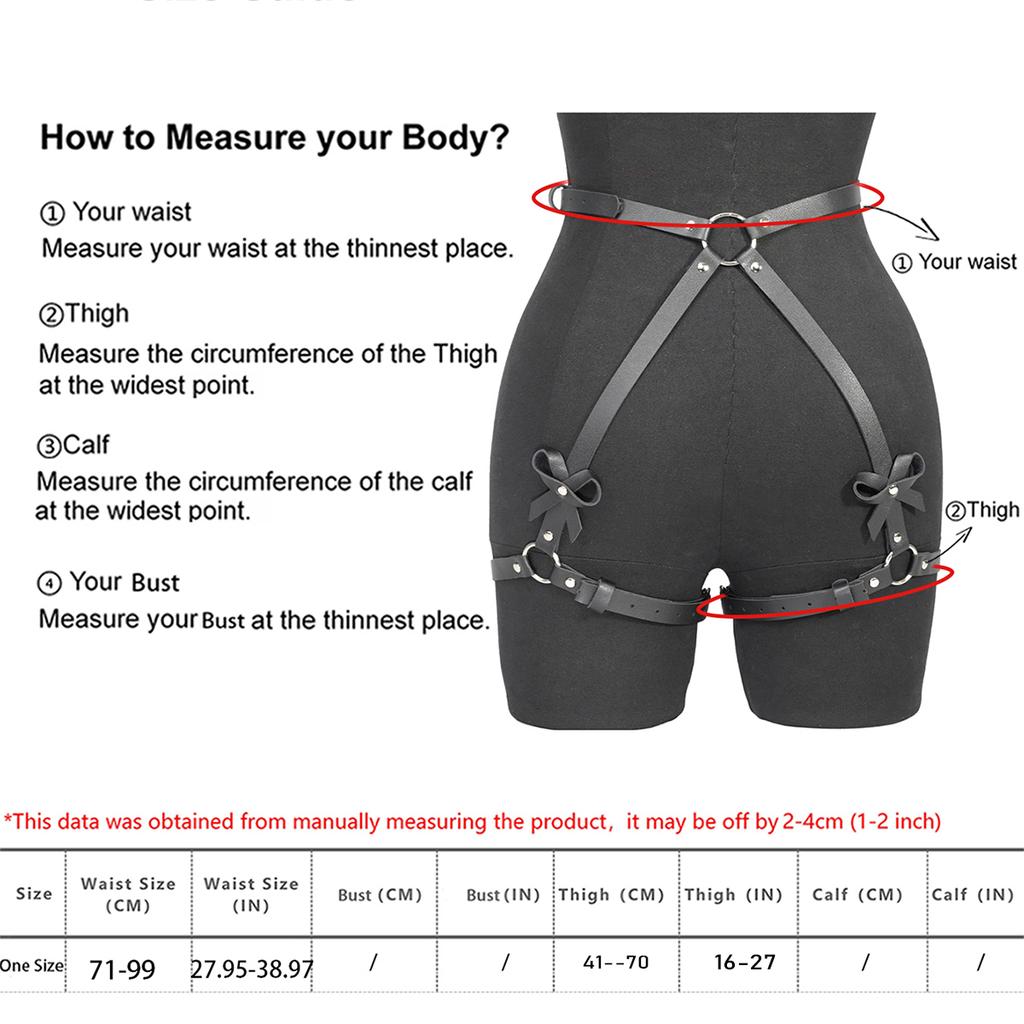 "кожаные портупеи на ноги для женщин модная портупея на ноги кожаные аксессуары на Хэллоуин ремень регулируемый   "