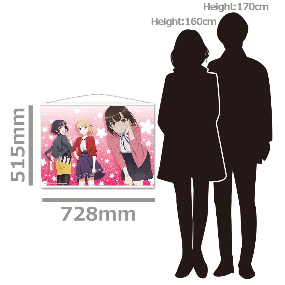 How to Raise a Boring Girlfriend B2 Tapestry B Eriri "Saekano Fine" [Megumi & & Utaha]