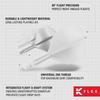 МИШЕНЬ ПОЛЕТ K-FLEX ФОРМА/NO6 (26мм СРЕДНИЙ, Белый)