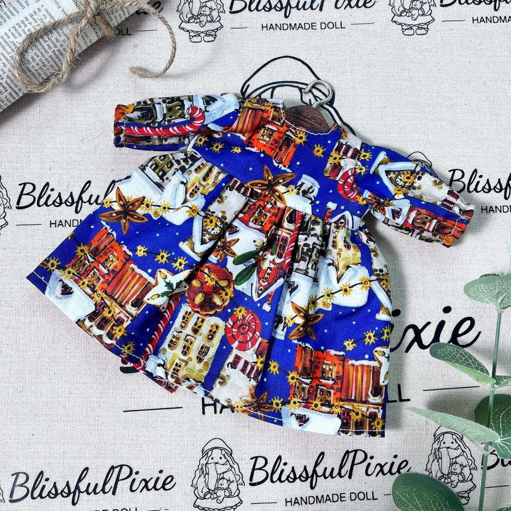 BlissfulPixie Одежда для куклы Вальдорф ручной работы 30 см Набор одежды в красивой коробке Рождественский подарок на день рождения для девочек - Аксессуары для одежды Оливии