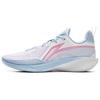 New LiNing Speed Ling 2 Slip-Resistant Rebound Low-Top Basketball Shoes Men's White Blue ABAV009-2