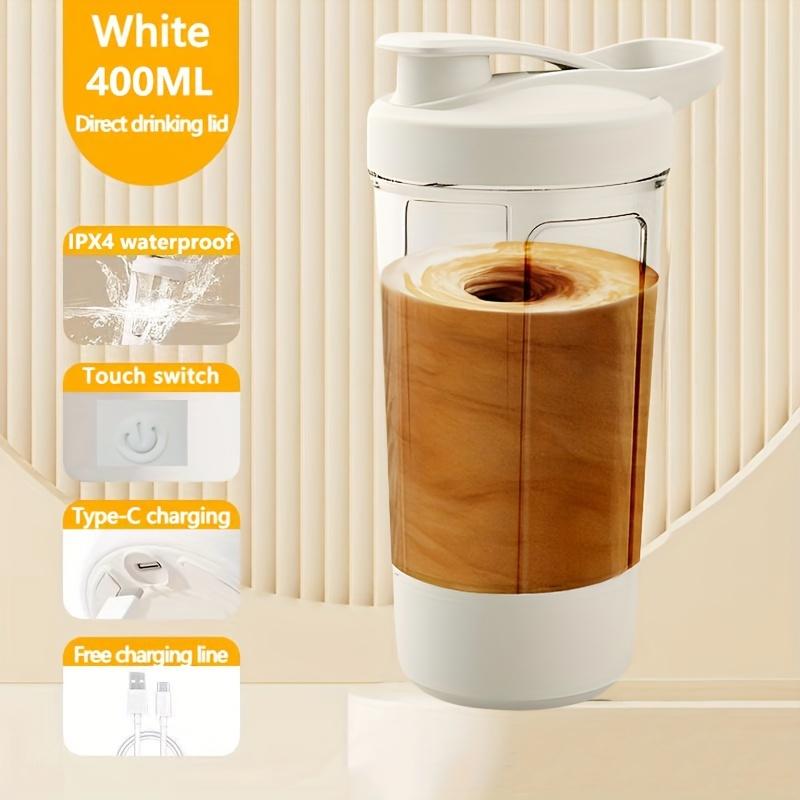 400ml Portable Electric Mixing Cup,Automatic Self-Stirring Mug with Rotating Design for Hot Beverages for Indoor,Outdoor, Travel, Camping,Office