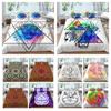 Bedding Cover Set Girl Woman Home Bed Clothes 3D Bohemia Painting Fashionable High Quality Home Textiles