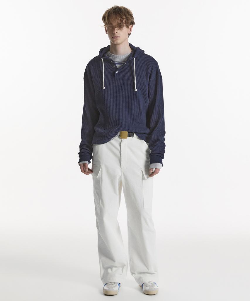 NOHANT Corduroy Cargo Pants White